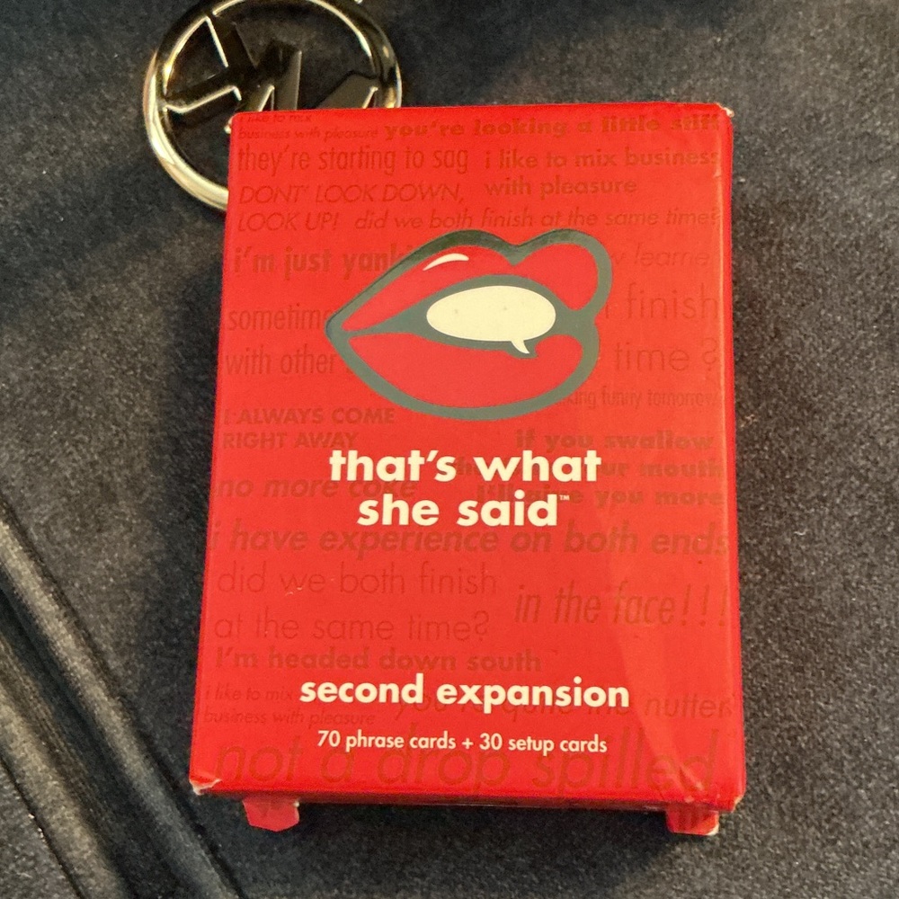 That's What She Said Card Game Expansion